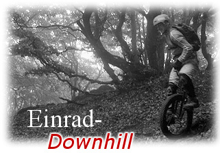 Einrad Downhill