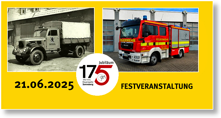 175 Jahre Feuerwehr Sonneberg
