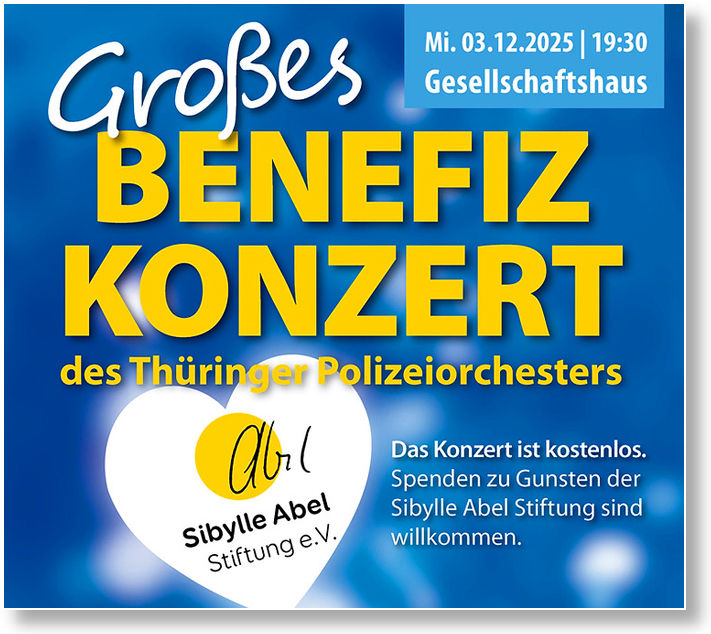 Benefizkonzert Sonneberg 2025