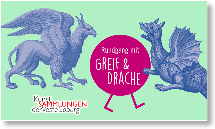 Veste Coburg Greif und Drache