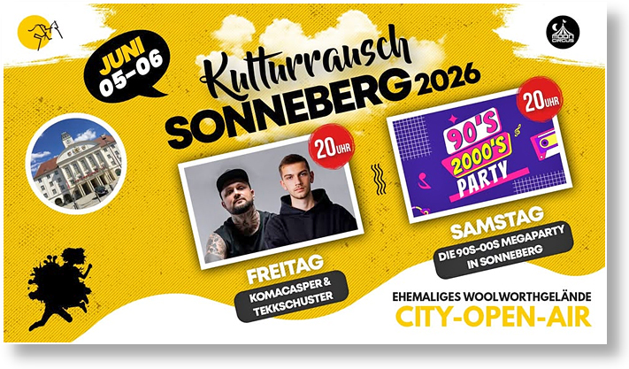 Sonneberg Kulturrausch 2026
